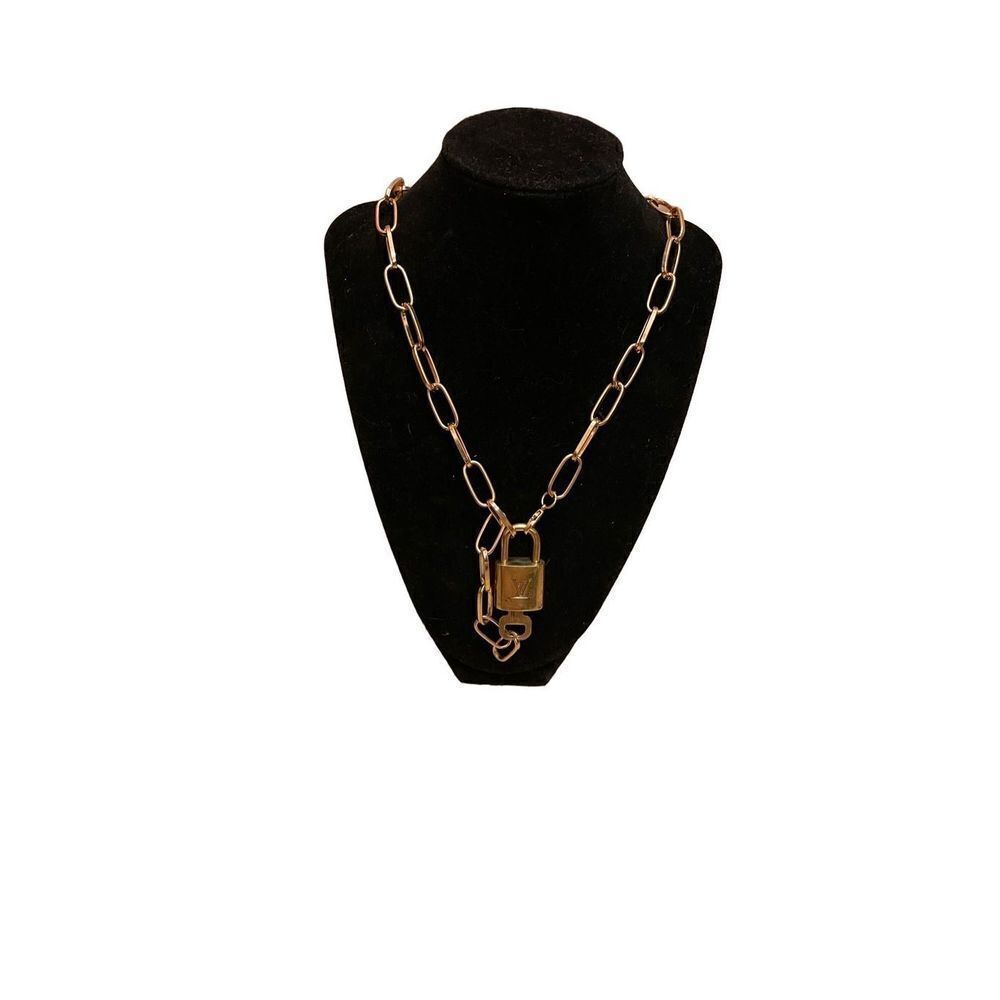 Louis Vuitton Lock Necklace 
